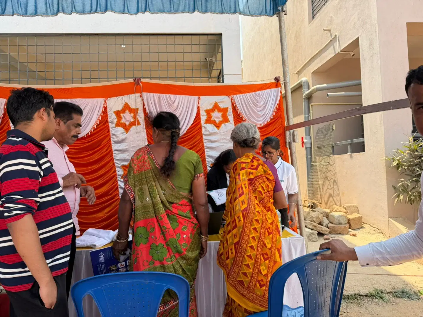 Hoskote Rural Health Camp - Hoskote Taluk, Karnataka