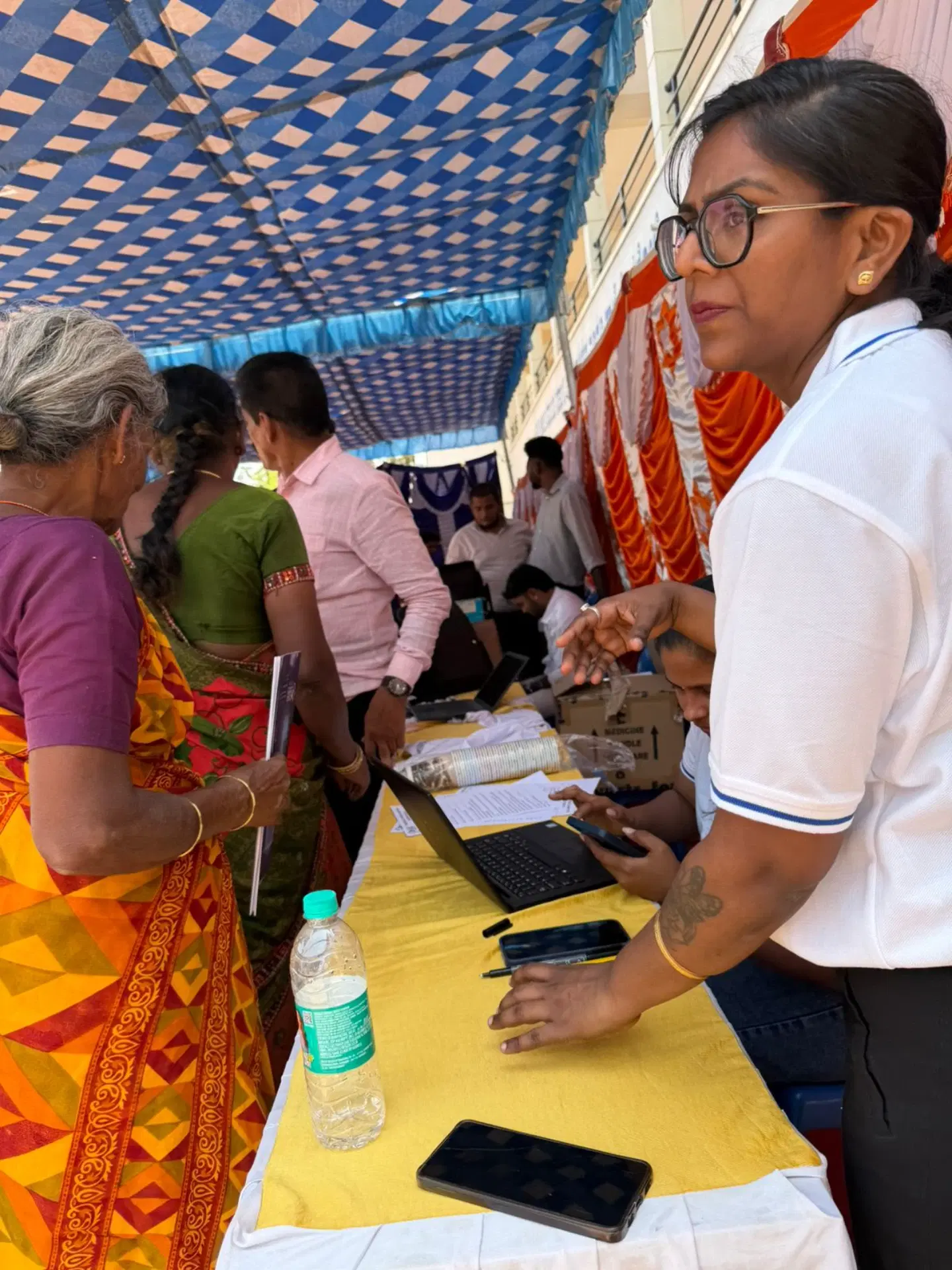 Hoskote Rural Health Camp - Hoskote Taluk, Karnataka