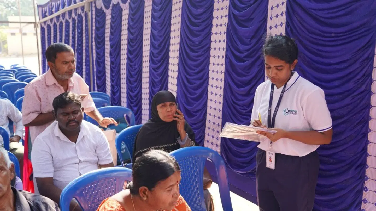 Hoskote Rural Health Camp - Hoskote Taluk, Karnataka